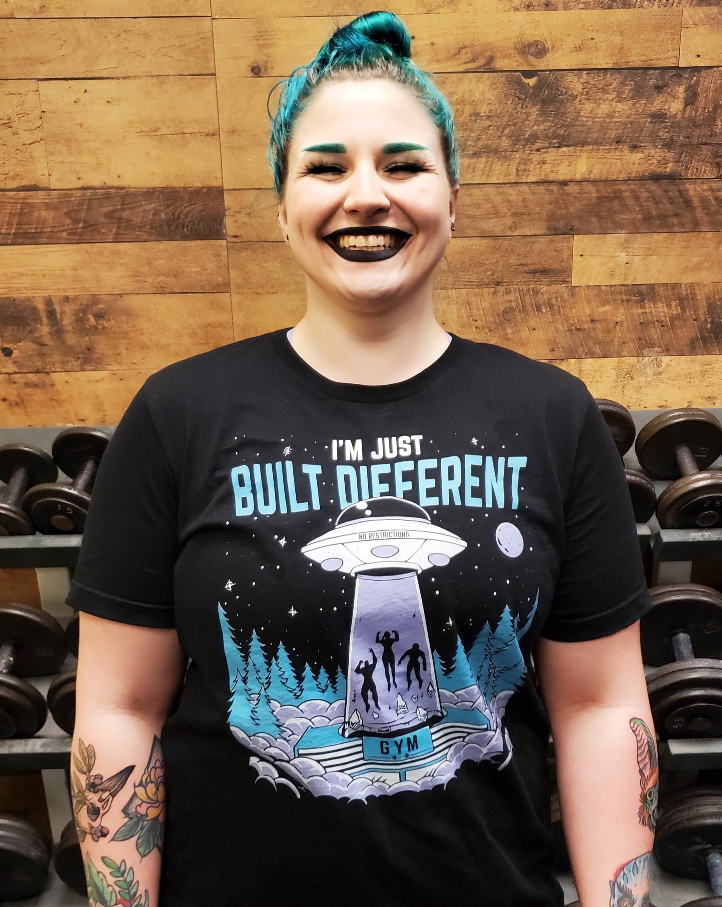 [PRE-ORDER SALE 10% OFF] I'm Just Built Different Tee - No Restrictions Apparel