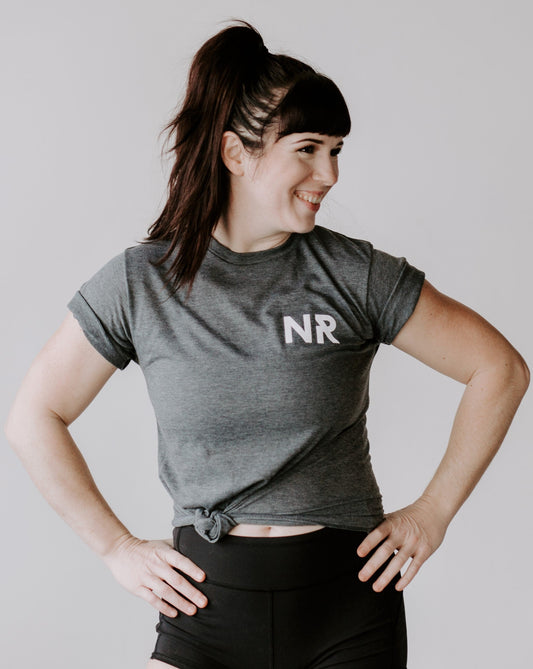 No Restrictions Classic Tee - Grey│Ready-to-Ship - No Restrictions Apparel