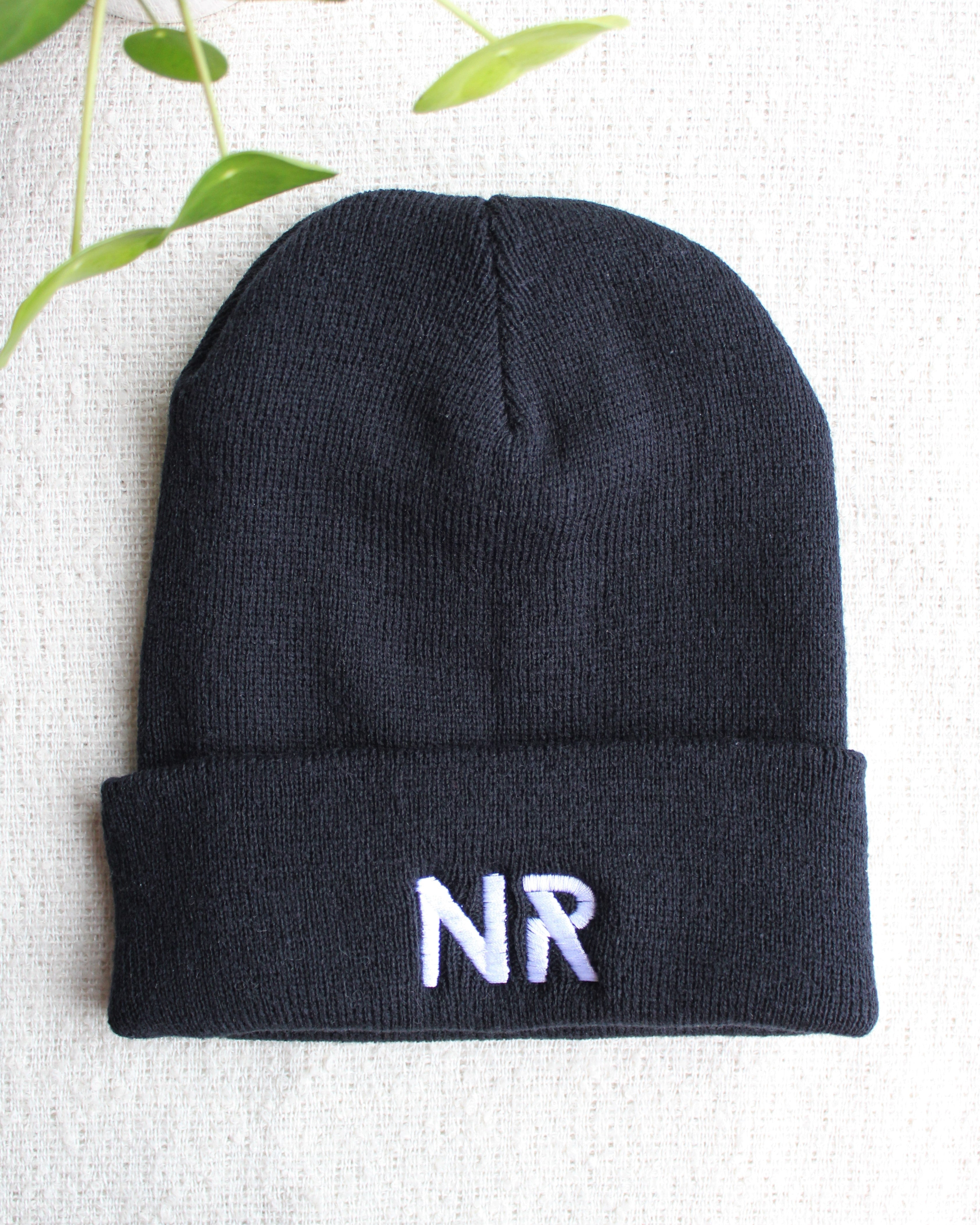 Black NR Beanie | Made-to-Order – No Restrictions Apparel