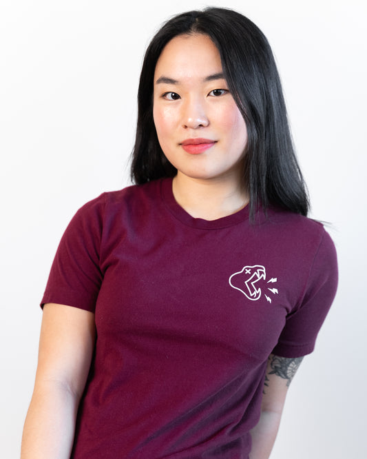 Maroon Reborn Tee | Made-to-Order - No Restrictions Apparel