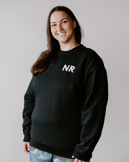 No Restrictions Classic Crewneck - Black │Ready-to-Ship - No Restrictions Apparel